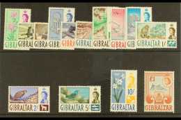 1960-62 Definitives Complete Set, SG 160/73, Never Hinged Mint. (14 Stamps) For More Images, Please Visit... - Gibraltar