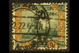 1921 50c On 1.25m Surcharge PLATE FLAW, Michel 78 A IV, Fine Cds Used, Identified & Expertized Hoffmann BPP.... - Autres & Non Classés