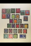 1949-1959 COMPLETE NEVER HINGED MINT COLLECTION In Hingeless Mounts On Leaves, ALL DIFFERENT, Inc 1949 UPU,... - Autres & Non Classés
