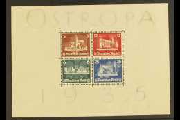 1935 "OSTROPA" Miniature Sheet (Mi Block 3, SG MS576a) Unused, Couple Of Small Faults. For More Images, Please... - Altri & Non Classificati