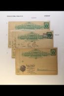 PRIVATE LOCAL POSTS - POSTAL STATIONERY DRESDEN (HANSA) 1887-95 Extensive Unused Or Used Collection Mostly Of... - Andere & Zonder Classificatie