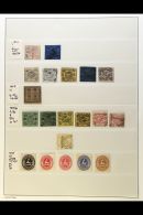 BRUNSWICK 1852-1865 MINT & USED COLLECTION On A Hingeless Page That Includes 1852 1sgr Used (faults) &... - Sonstige & Ohne Zuordnung