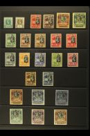 1912-29 MINT KGV SELECTION On A Stock Page. Includes 1922-29 CA Wmk Set & Multi Script Wmk Range To 4s. Clean... - Gambie (...-1964)