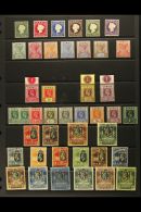 1886-1935 MINT COLLECTION On A Stock Page. Includes 1886-93 QV Values To 1s, 1898-1902 "tablet" Values To 4d,... - Gambie (...-1964)