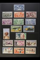 SOMALI COAST 1946-66 COMPLETE FINE MINT AIR POST COLLECTION Presented On Stock Pages. An Attractive And Complete... - Altri & Non Classificati