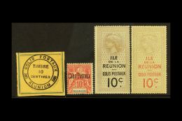 REUNION PARCEL POST 1890-1923 All Different Fine Mint Group, Comprising 1890-1903 10c, 1906 10c Opt, 1907 10c... - Altri & Non Classificati