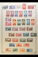 FRENCH MOROCCO 1891-1942 COLLECTION On Leaves, Mint Or Used All Different Stamps, Inc 1911-17 Set Mostly Used,... - Autres & Non Classés