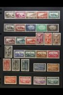 FRENCH MOROCCO 1933 MINT COLLECTION. Inc Postal Set, Yv 128/49 & Air Set, Yv 34/39. (30 Stamps) For More... - Autres & Non Classés