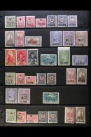 CILICIA 1919-1920 FINE MINT COLLECTION On Stock Pages, All Different, Inc 1919 Large Opt To 50pi Indigo Sultan,... - Andere & Zonder Classificatie