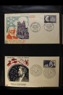 1956-1962 FIRST DAY COVERS. A Comprehensive Collection Of All Different Illustrated First Day Covers Housed In Two... - Other & Unclassified