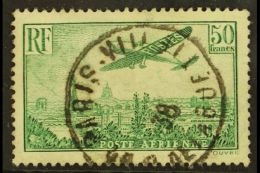 1936 50f Green Air Post, Yv 14, SG 540, Good Used With Central Cds. For More Images, Please Visit... - Other & Unclassified
