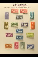 1963-69 SUPERB MINT COLLECTION WITH ADDITIONAL DEFINITIVE VARIETIES A Beautifully Written Up Collection On Pages... - Falkland Islands