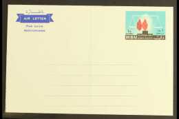 AIRLETTER 1964 1R Human Rights, Unissued, With Fantastic DOUBLE FLAME VARIETY, Unused, Clean & Very Fine. For... - Dubai