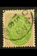 1873-1902 12c Emerald And Greyish Lilac, SG 25, Good Used. For More Images, Please Visit... - Danish West Indies