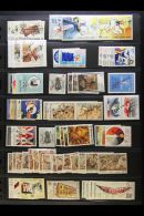 1987-1993 COMPREHENSIVE NEVER HINGED MINT COLLECTION On A Two-sided Stock Page, All Different, Virtually Complete... - Sonstige & Ohne Zuordnung