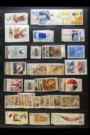 1987-1993 COMPREHENSIVE NEVER HINGED MINT COLLECTION On A Two-sided Stock Page, All Different, Virtually Complete... - Andere & Zonder Classificatie