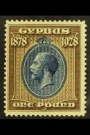 1928 £1 Blue & Bistre Brown, SG 132, Fine Mint For More Images, Please Visit... - Andere & Zonder Classificatie