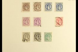 1893-1919 MINT & USED COLLECTION Nice Clean Lot, Includes 1893 Perf 12 X 11½ Values To 10d Unused Or... - Cook Islands