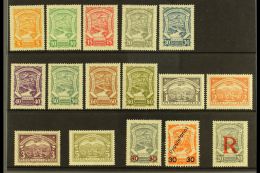 SCADTA 1923 FINE MINT COLLECTION On A Stock Card. Includes 1923-28 "Plane Over Magdalena River" Complete Set, 1923... - Colombia