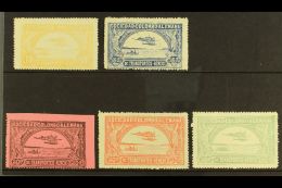 SCADTA 1920-21 "Seaplane Over Magdalena River" Complete Set, Scott C12/16, Very Fine Mint (5 Stamps) For More... - Kolumbien