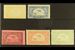 SCADTA 1920-21 "Seaplane Over Magdalena River" Complete Set, Scott C12/16, Very Fine Mint (5 Stamps) For More... - Colombie