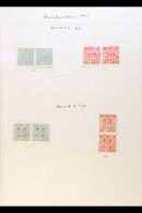 NORTH EAST CHINA XIMAN 1946 (15 Aug) 50c And $1 "Map" Types  In Mint Pairs, Plus Similar 50c And $1 With First... - Andere & Zonder Classificatie