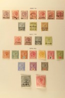 1857-1925 CLEAN COLLECTION On Album Pages, Fresh Mint Or Used, And Which Includes 1857-59 Imperf 2s X2 (one With... - Ceylon (...-1947)