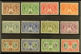 1932 Centenary Complete Set, SG 84/95, Lightly Hinged Mint, Some Gum Toning But Fresh Frontal Appearance, The 10s... - Iles Caïmans