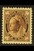 1897-98 6c Brown, SG 147, Well Centered Fine Mint For More Images, Please Visit... - Altri & Non Classificati