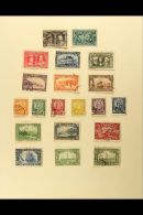 1897-1935 STRONG USED COLLECTION Neatly Presented On Written Up Pages. ALL DIFFERENT & Includes Many Listed... - Altri & Non Classificati