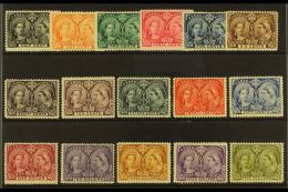 1897 Jubilee Issue Set Complete, SG 121/40, Mint, Very Fresh With Great Eye-appeal. A Lovely Example Of This... - Other & Unclassified