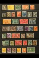 1868-1951 USED COLLECTION A Useful Group With Many That Are Fine Used, And Which Includes 1868-90 15c Dull... - Altri & Non Classificati