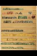 1859-1940's OLD USED RANGES On Stock Pages & Leaves, Inc 1859 To 12½c (x12), 1868-90 Large Queens... - Sonstige & Ohne Zuordnung