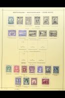 1910-1938 ATTRACTIVE FINE MINT COLLECTION On Leaves, All Different With Many Complete Sets, Inc 1910 To 4c, Plus... - Other & Unclassified