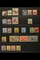 1885-1921 USED COLLECTION An All Different Group, A Few With Minor Faults, And Which Includes 1885-88 Set, 1902-05... - Britisch-Levant