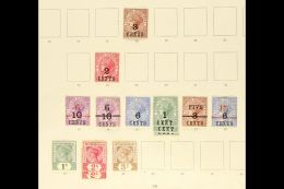 1888-1932 COLLECTION, CAT £270+ Mint & Used On Old Album Pages, Chiefly Very Fine. An Attractive Mix!... - Honduras Britannique (...-1970)