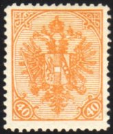 1900 40h Orange Perf 12½, Michel 19A, Fine And Fresh Mint. For More Images, Please Visit... - Bosnia Erzegovina