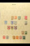 1880-1936 MINT COLLECTION ON "NEW IMPERIAL" LEAVES All Different, Mostly Fine And Fresh. Note 1880 (CC) ½d... - Bermudes