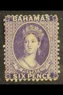 1863-77 (wmk CC, Perf 12½) 6d Deep Lilac, SG 31, Fresh Mint, Small Perf Faults. For More Images, Please... - Other & Unclassified