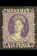 1863-77 (wmk CC, Perf 12½) 6d Deep Lilac, SG 31, Fresh Mint, Small Perf Faults. For More Images, Please... - Andere & Zonder Classificatie