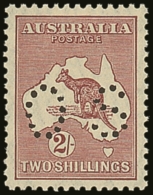 OFFICIAL 1929-30 2s Maroon Kangaroo, SG O117, Very Fine Never Hinged Mint, Nice Centering, Very Fresh. For More... - Other & Unclassified