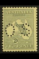 OFFICIAL 1915 2d Grey Punctured "OS", SG O31, Never Hinged Mint With Faintly Browned Gum. For More Images, Please... - Autres & Non Classés