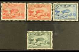 1932 Sydney Harbour Bridge Complete Set, SG 141/44, Fine Cds Used Cancelled-to-order, Very Fresh. (4 Stamps) For... - Autres & Non Classés