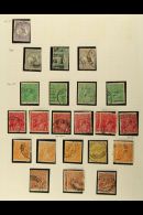 1913-1952 ATTRACTIVE USED COLLECTION In Hingeless Mounts On Leaves, Roo & Head Types With Many Shades, Inc... - Altri & Non Classificati
