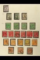 1913-1952 ATTRACTIVE USED COLLECTION In Hingeless Mounts On Leaves, Roo & Head Types With Many Shades, Inc... - Andere & Zonder Classificatie