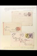 VICTORIA HAMILTON POSTAL HISTORY Collection Of Covers (incl Registered), Postal Cards, Lettercards & Wrappers... - Altri & Non Classificati