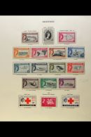 1953/63 FINE NEVER HINGED MINT COLLECTION To Freedom From Hunger, Includes 1956 Definitives Set (17 Stamps). For... - Ascension