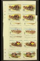 HORSES BASUTOLAND 1984 Bicentenary Of First Mail Coach Run Set To 30s (as SG 599/602) In Superb Never Hinged Mint... - Unclassified