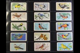 BROOKE BOND CANADIAN ISSUES 1959-1973 All Different Complete Sets, Inc 1959 Songbirds, 1961 Wild Flowers, 1962... - Unclassified