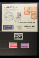 AVIATION 1930's To 1980's Collection Of World Stamps And Miniature Sheets, Mostly Featuring AIRSHIPS, Includes... - Non Classificati